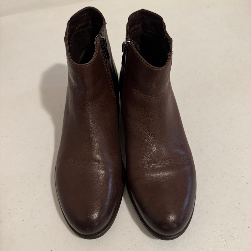 Lasocki Ankle Boots Women's 37 Brown Leather Chic Hippie Casual Safari Camping